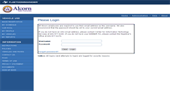 Desktop Screenshot of alcorn.agilefleet.com
